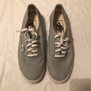 Vans Authentic Lo Pro Skate Shoe Light Gray